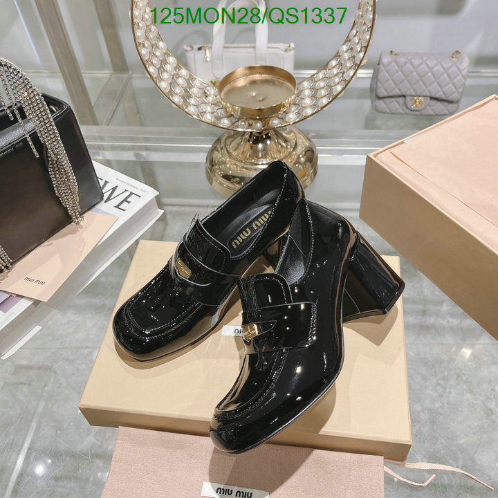 Women Shoes-Miu Miu Code: QS1337 $: 125USD