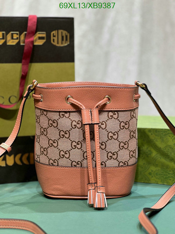 Gucci Bag-(4A)-Diagonal- Code: XB9387 $: 69USD