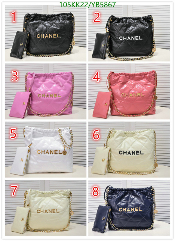 Chanel Bags-(4A)-Handbag- Code: YB5867 $: 105USD