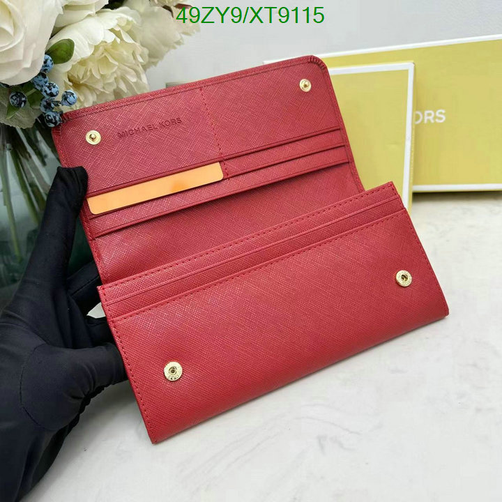 Michael Kors Bag-(4A)-Wallet- Code: XT9115 $: 49USD