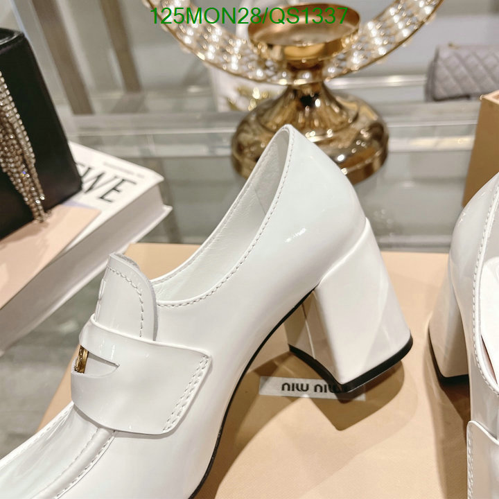 Women Shoes-Miu Miu Code: QS1337 $: 125USD