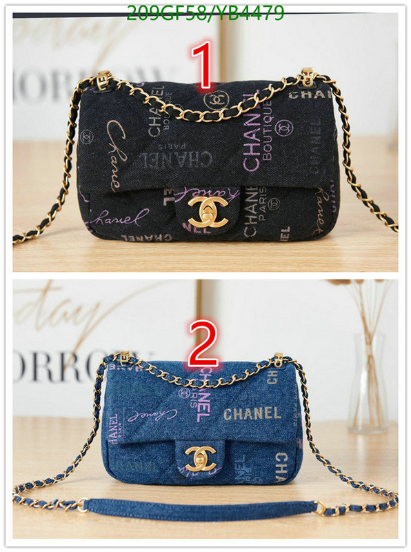 Chanel Bag-(Mirror)-Diagonal- Code: YB4479 $: 209USD