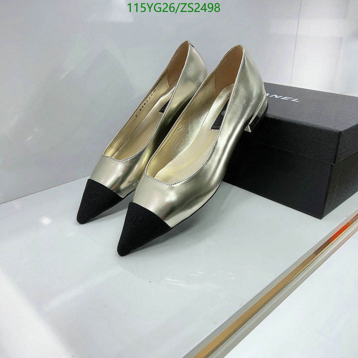 Women Shoes-Chanel Code: ZS2498 $: 115USD