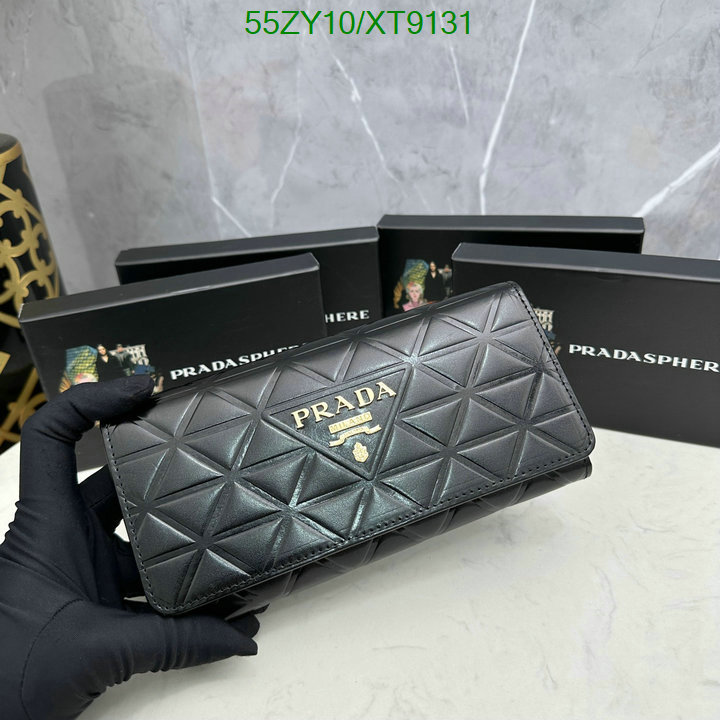 Prada Bag-(4A)-Wallet- Code: XT9131 $: 55USD