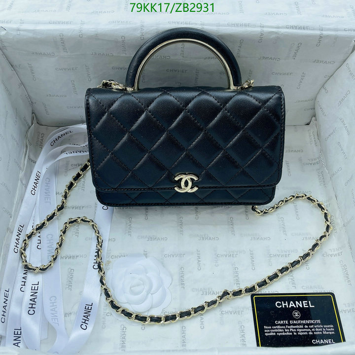 Chanel Bags-(4A)-Diagonal- Code: ZB2931 $: 79USD