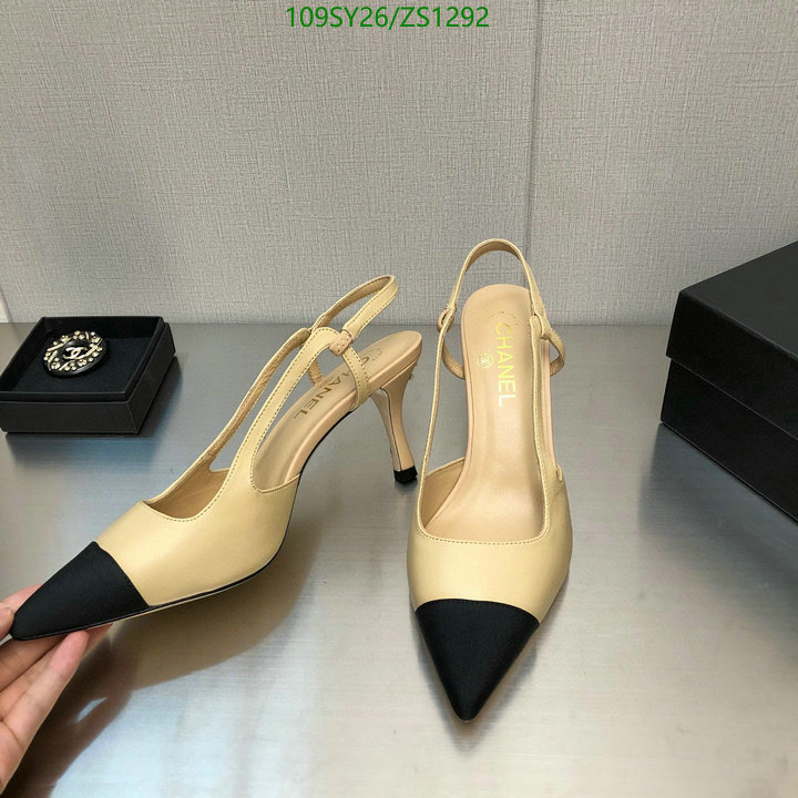 Women Shoes-Chanel Code: ZS1292 $: 109USD