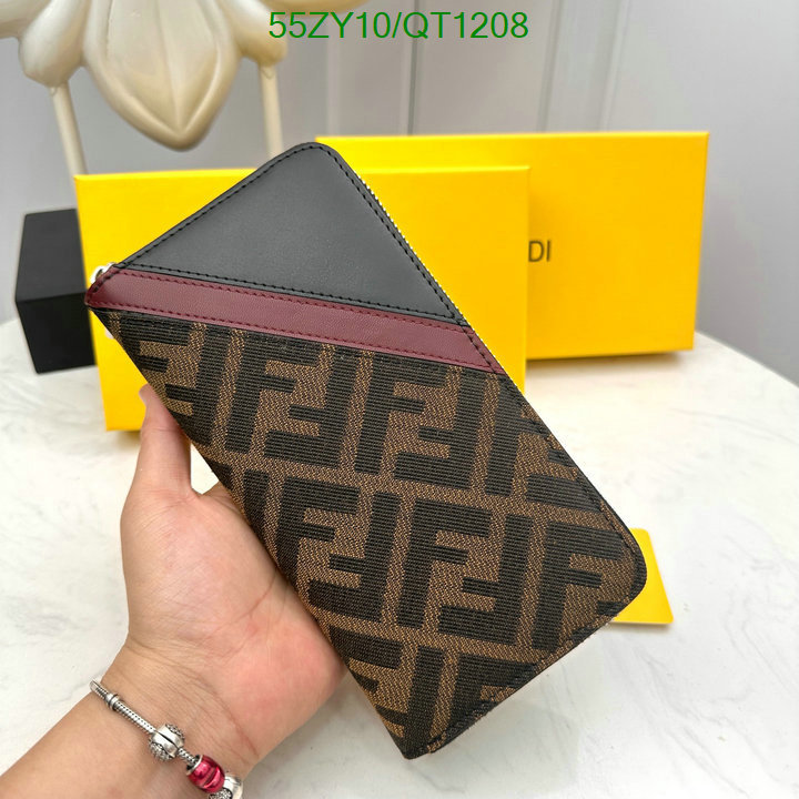 Fendi Bag-(4A)-Wallet- Code: QT1208 $: 55USD