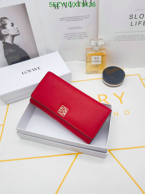 Loewe Bag-(4A)-Wallet- Code: XT9126 $: 55USD