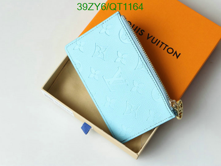 LV Bag-(4A)-Wallet- Code: QT1164 $: 39USD