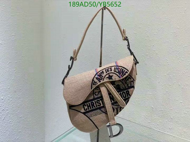 Dior Bags-(Mirror)-Saddle- Code: YB5652 $: 189USD