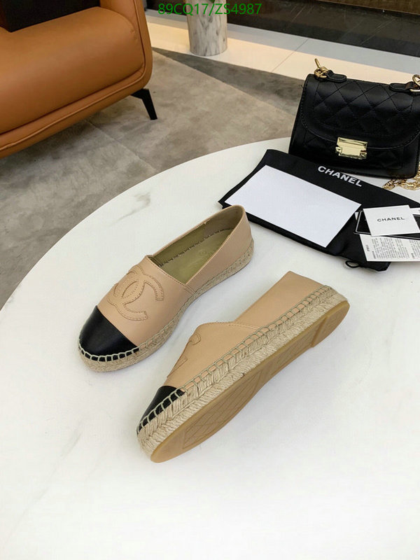 Women Shoes-Chanel Code: ZS4987 $: 89USD