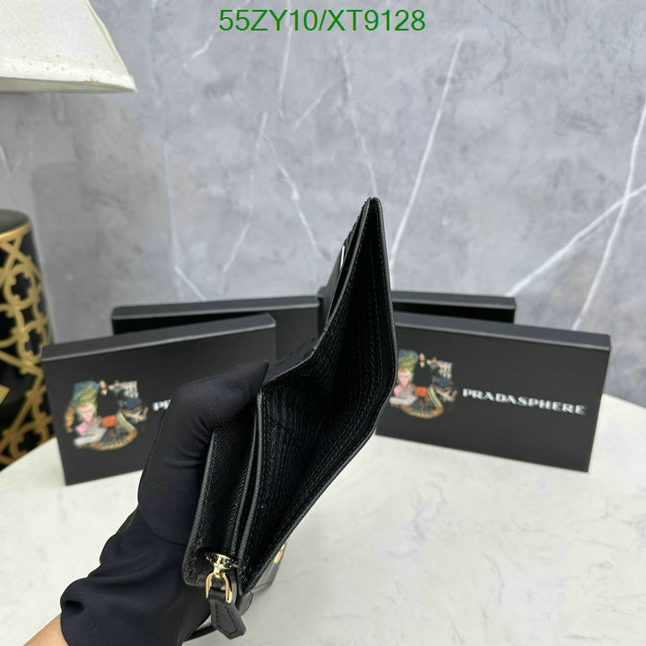 Prada Bag-(4A)-Wallet- Code: XT9128 $: 55USD