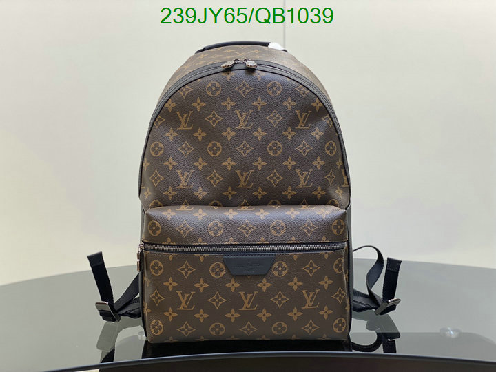 LV Bag-(Mirror)-Backpack- Code: QB1039 $: 239USD