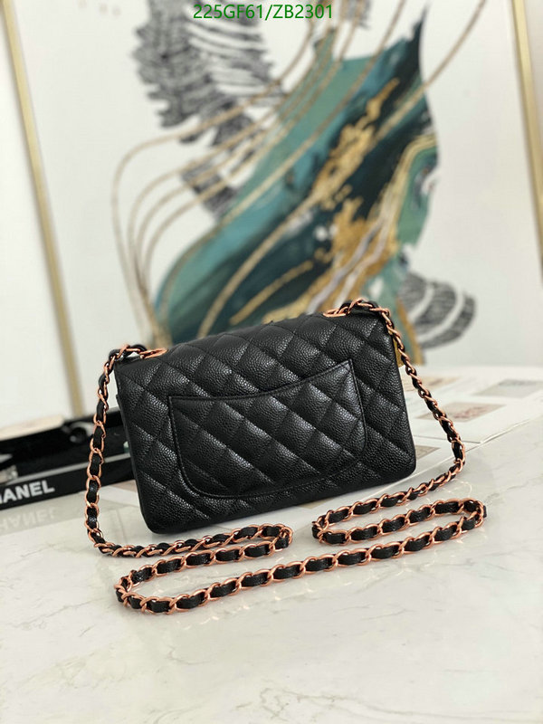 Chanel Bag-(Mirror)-Diagonal- Code: ZB2301 $: 225USD