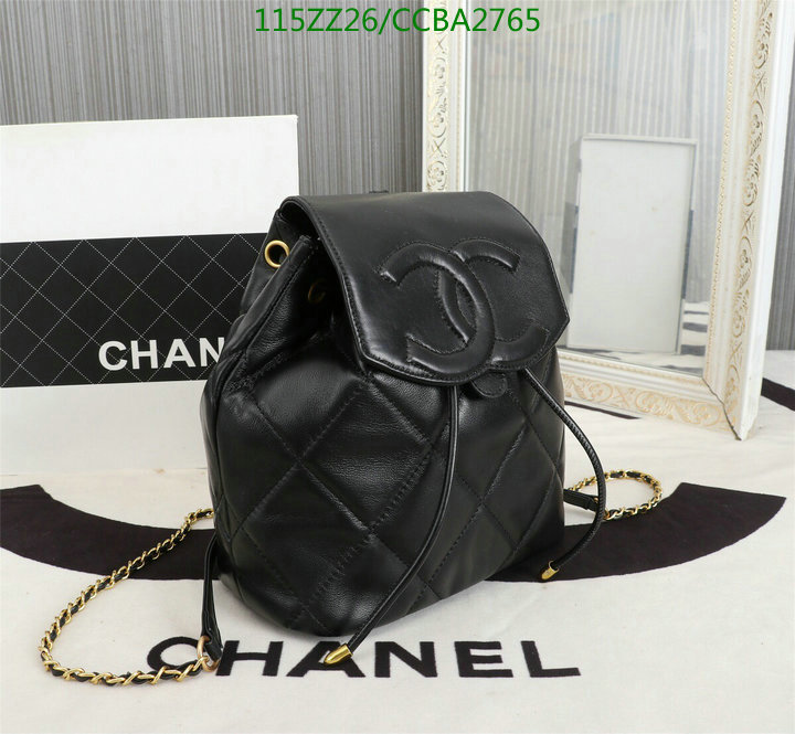 Chanel Bags-(4A)-Backpack- Code: CCBA2765 $: 115USD