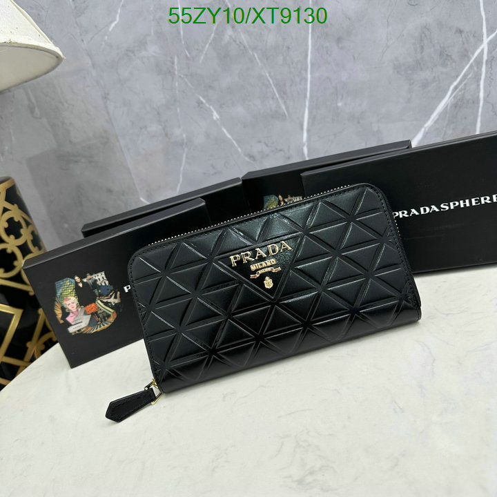 Prada Bag-(4A)-Wallet- Code: XT9130 $: 55USD