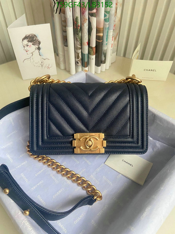 Chanel Bag-(Mirror)-Le Boy Code: LB3152 $: 159USD