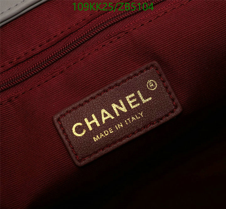Chanel Bags-(4A)-Handbag- Code: ZB5104 $: 109USD