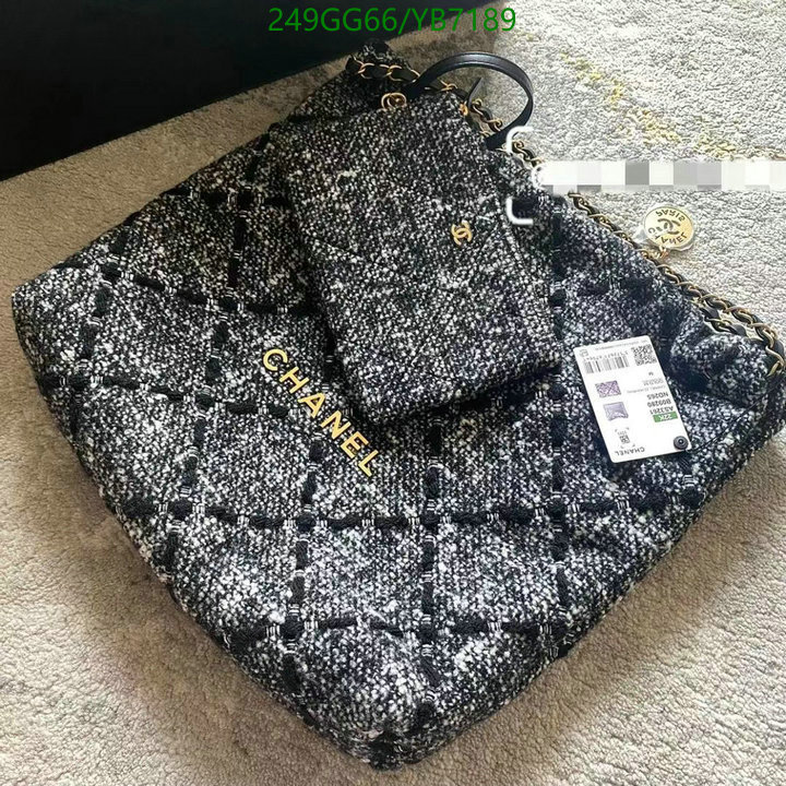 Chanel Bag-(Mirror)-Handbag- Code: YB7189 $: 249USD