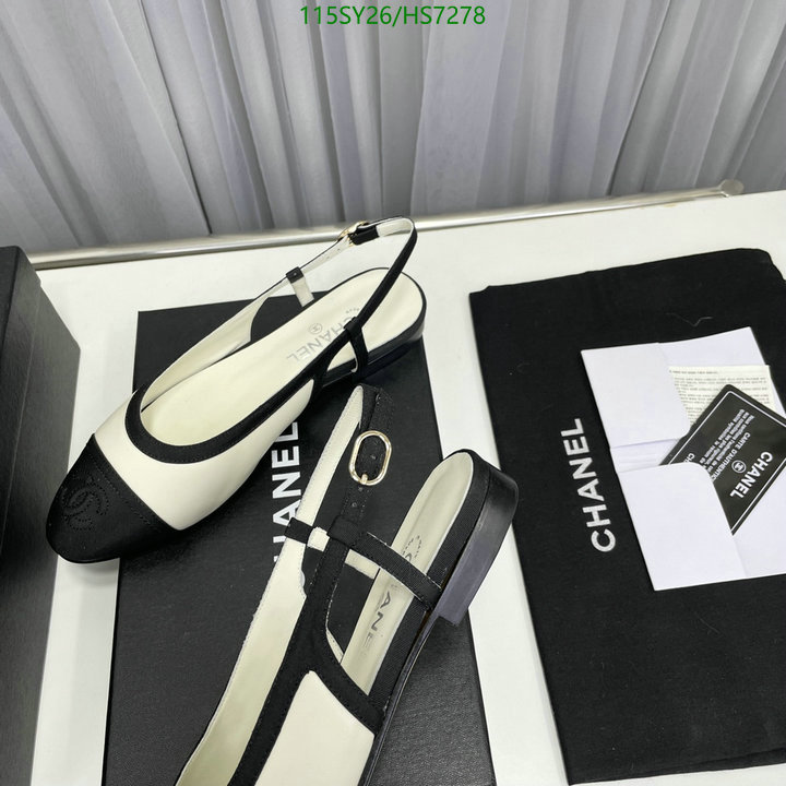 Women Shoes-Chanel Code: HS7278 $: 115USD