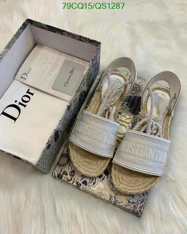 Women Shoes-Dior Code: QS1287 $: 79USD