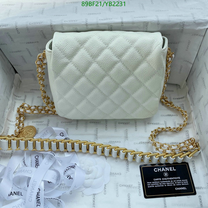 Chanel Bags-(4A)-Diagonal- Code: YB2231 $: 89USD