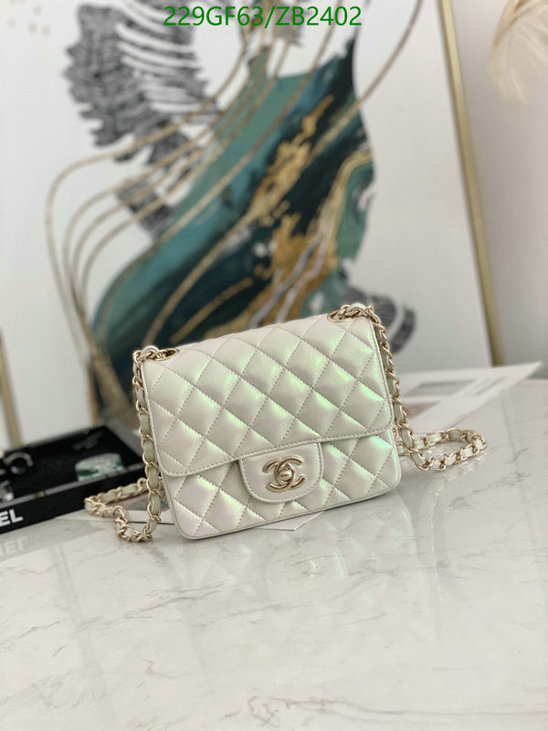 Chanel Bag-(Mirror)-Diagonal- Code: ZB2402 $: 229USD