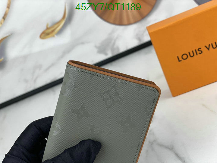 LV Bag-(4A)-Wallet- Code: QT1189 $: 45USD