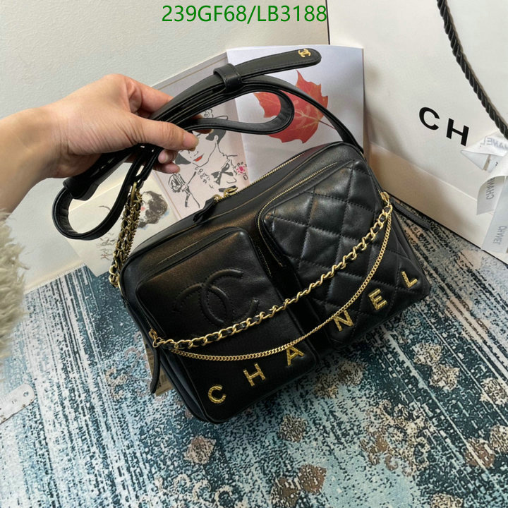 Chanel Bag-(Mirror)-Diagonal- Code: LB3188 $: 239USD