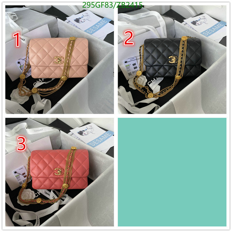 Chanel Bag-(Mirror)-Diagonal- Code: ZB2415 $: 295USD
