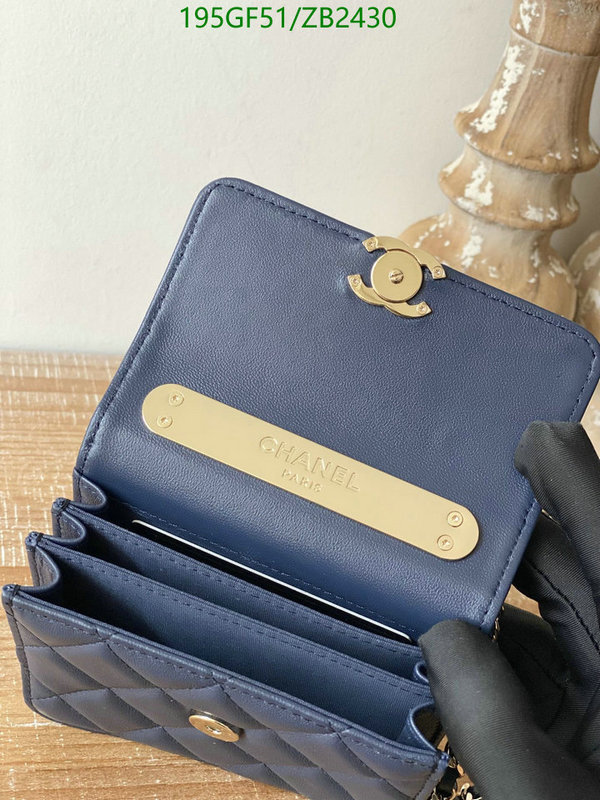 Chanel Bag-(Mirror)-Diagonal- Code: ZB2430 $: 195USD