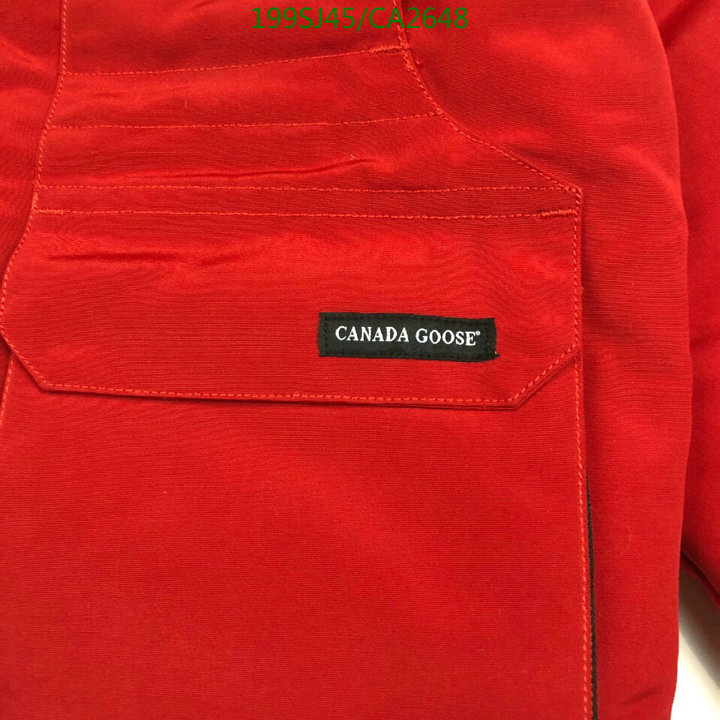 Kids clothing-Canada Goose Code: CA2648 $: 199USD