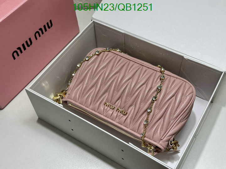 Miu Miu Bag-(4A)-Diagonal- Code: QB1251 $: 105USD