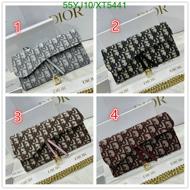 Dior Bags-(4A)-Wallet- Code: XT5441 $: 55USD