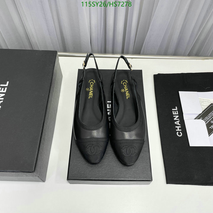 Women Shoes-Chanel Code: HS7278 $: 115USD