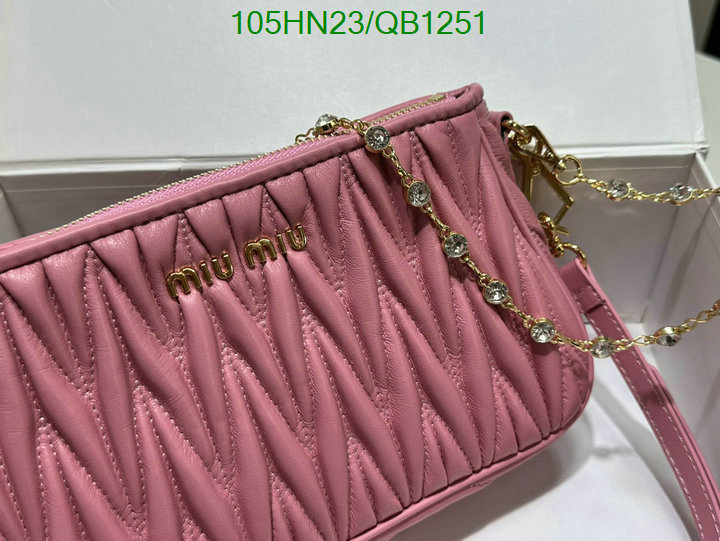 Miu Miu Bag-(4A)-Diagonal- Code: QB1251 $: 105USD