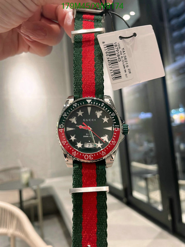 Watch-4A Quality-Gucci Code: XW9174 $: 179USD