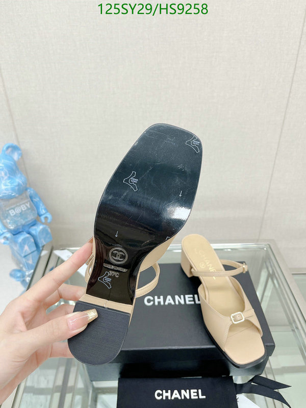 Women Shoes-Chanel Code: HS9258 $: 125USD