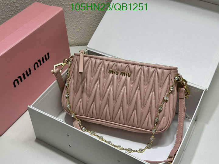 Miu Miu Bag-(4A)-Diagonal- Code: QB1251 $: 105USD