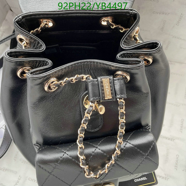 Chanel Bags-(4A)-Backpack- Code: YB4497 $: 92USD