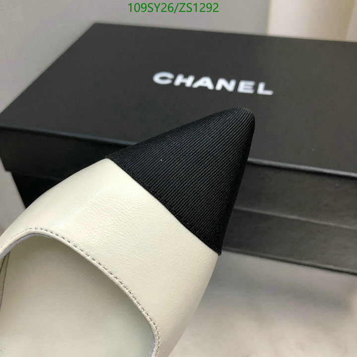 Women Shoes-Chanel Code: ZS1292 $: 109USD