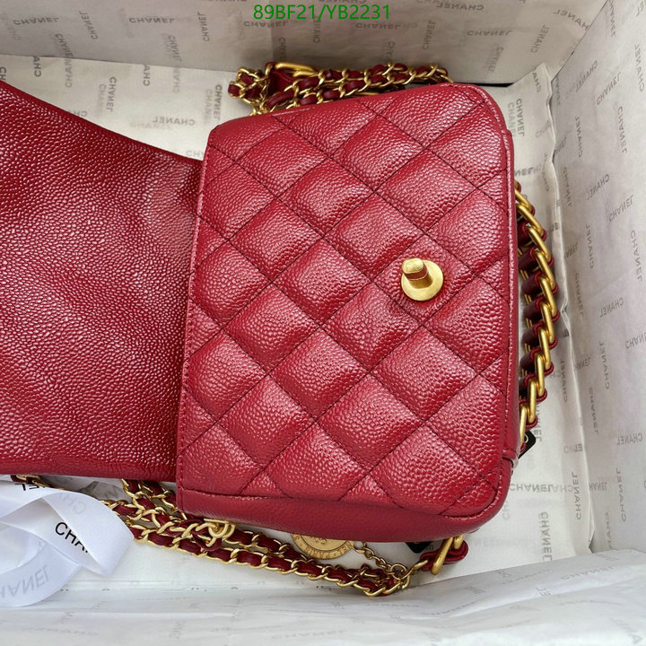 Chanel Bags-(4A)-Diagonal- Code: YB2231 $: 89USD