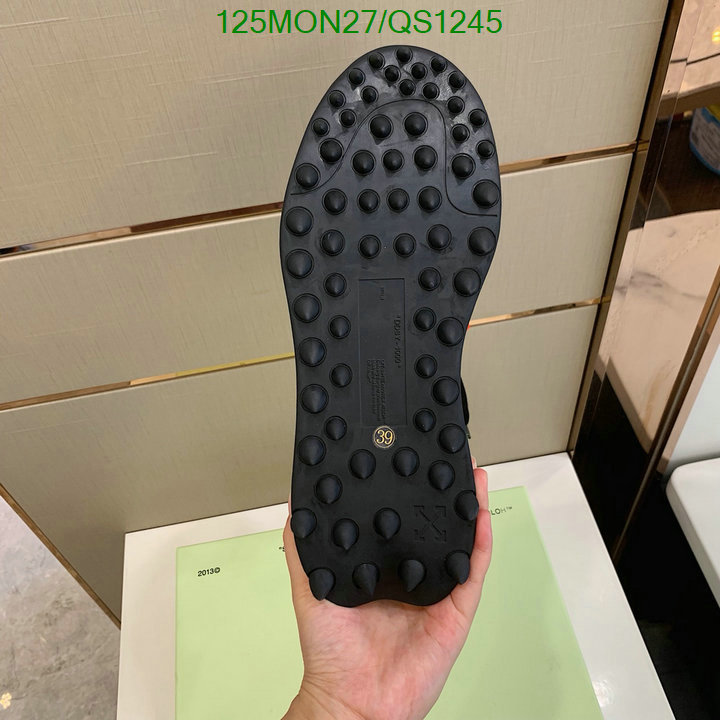 Men shoes-Off-White Code: QS1245 $: 125USD