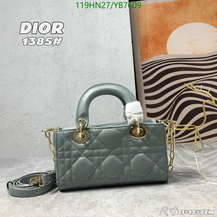 Dior Bags-(4A)-Lady- Code: YB7609 $: 119USD