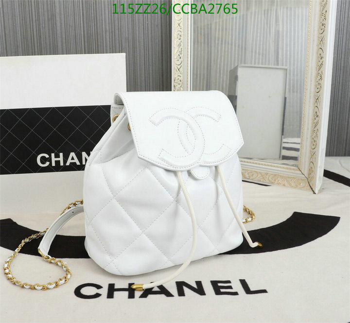 Chanel Bags-(4A)-Backpack- Code: CCBA2765 $: 115USD