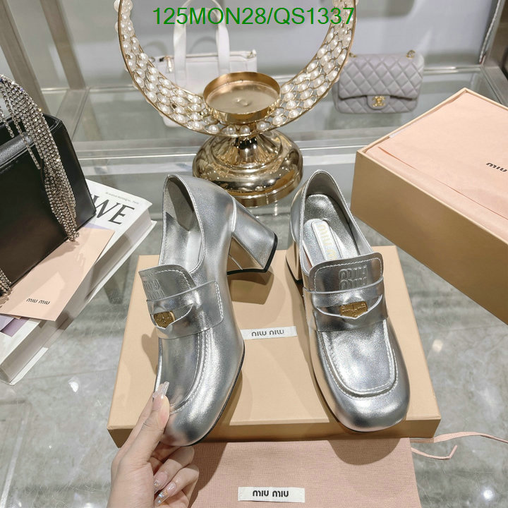 Women Shoes-Miu Miu Code: QS1337 $: 125USD