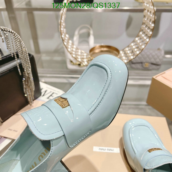 Women Shoes-Miu Miu Code: QS1337 $: 125USD