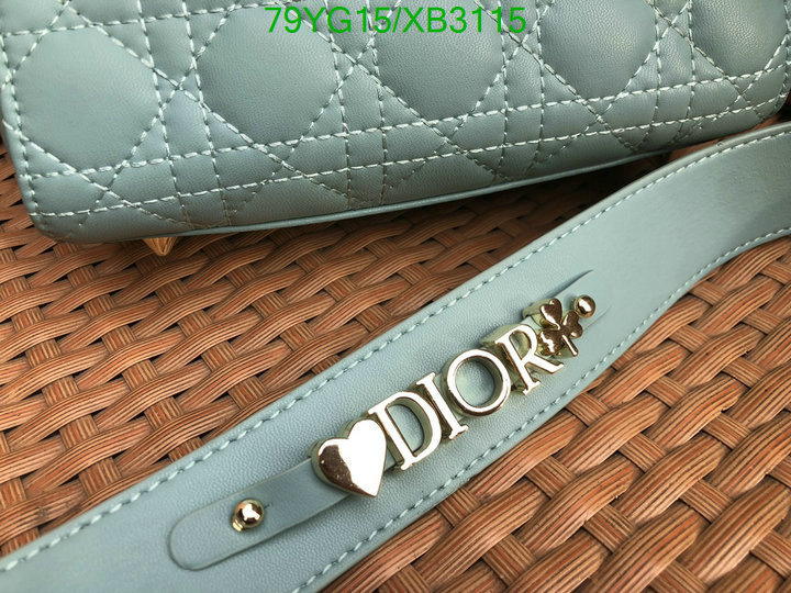 Dior Bags-(4A)-Lady- Code: XB3115 $: 79USD