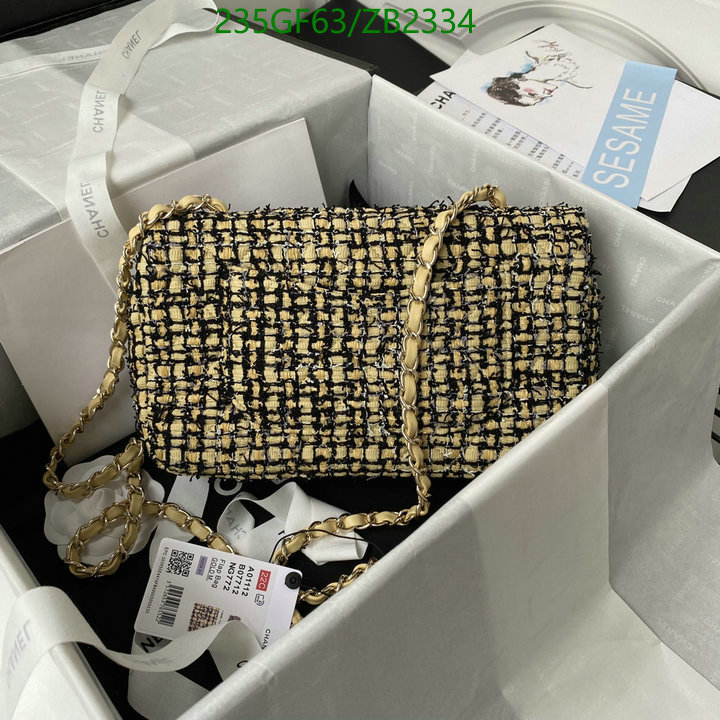 Chanel Bag-(Mirror)-Diagonal- Code: ZB2334 $: 235USD