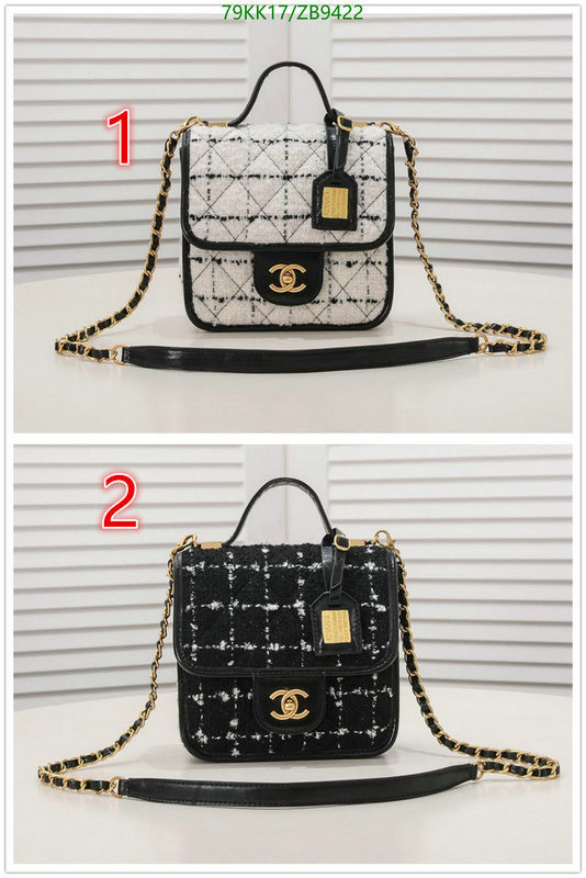 Chanel Bags-(4A)-Diagonal- Code: ZB9422 $: 79USD